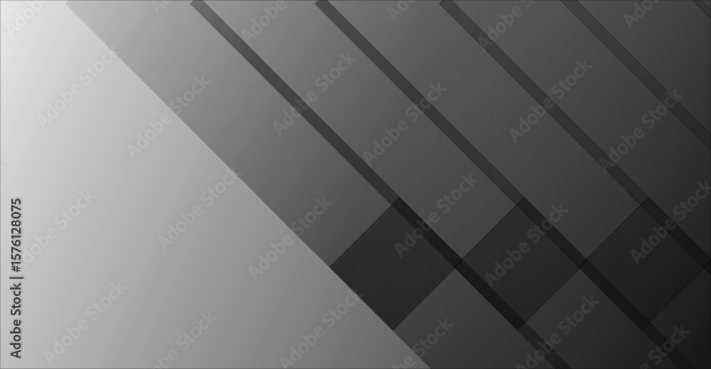 Fototapeta premium Geometric Abstract Composition with Gradients and Diagonal Lines.