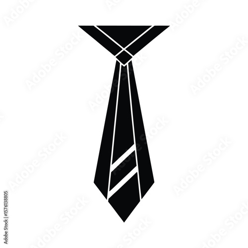 tie isolated on white