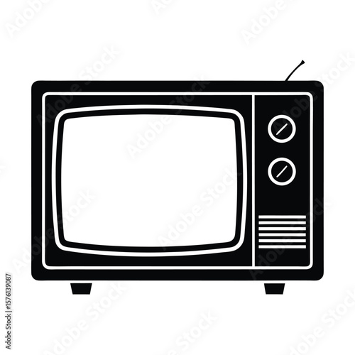 vintage tv set