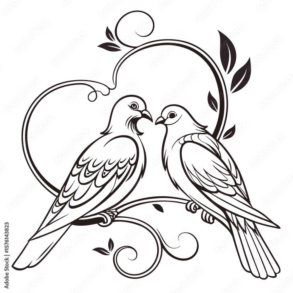 Obraz premium bird on branch