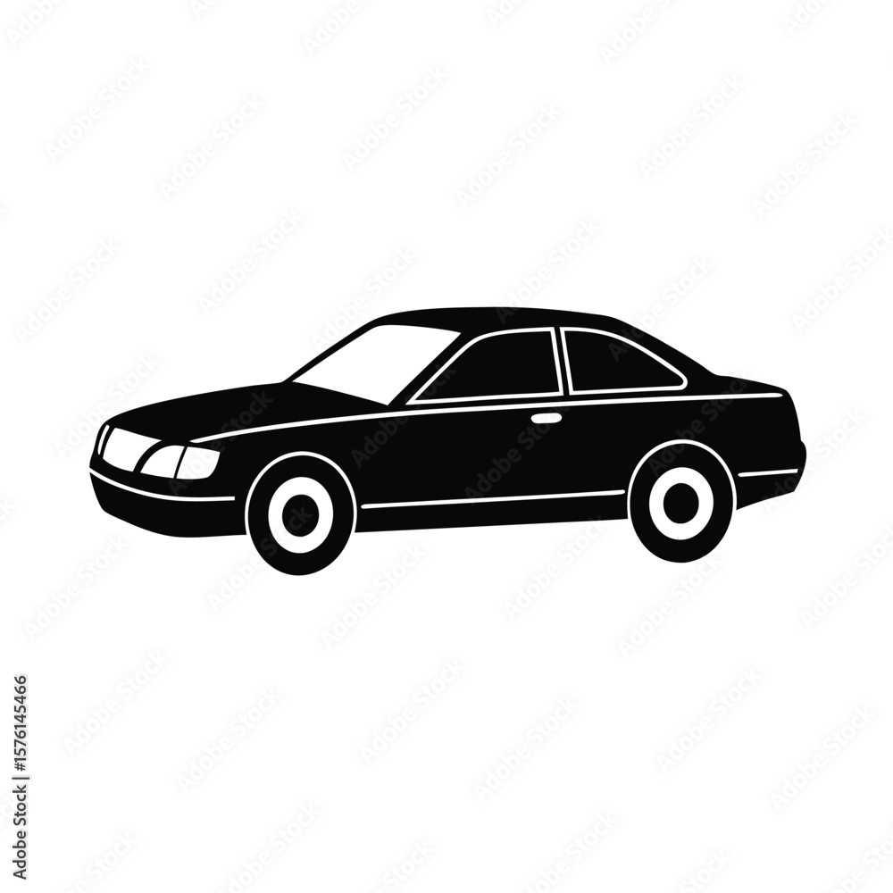 Fototapeta premium vector illustration of a car