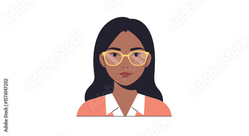 Professional female with confident look