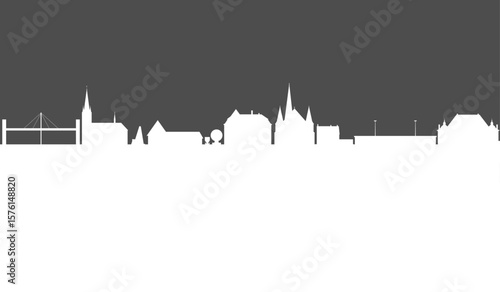 Holzwickede Skyline , Deutschland " NO AI "