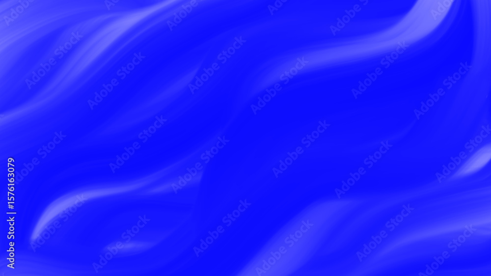 Obraz premium Modern abstract art background. Hand drawn blue color painting texture. Wall decor, backdrop, textile, fabric.