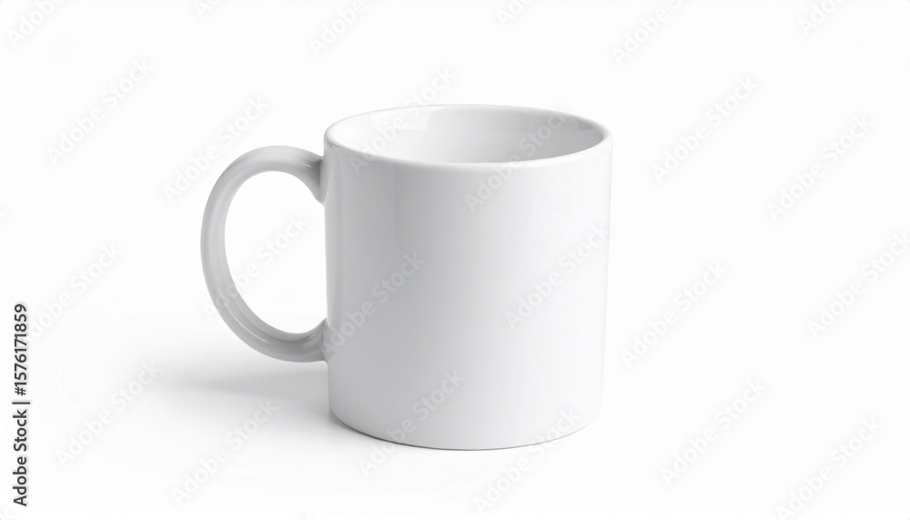 white cup isolated white cup isolated