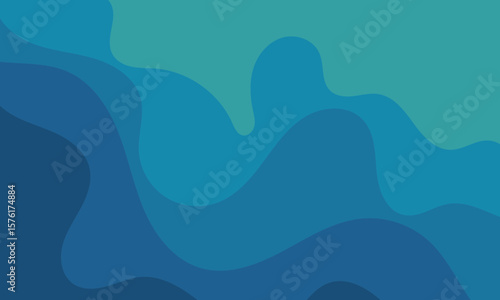 abstract background with waves