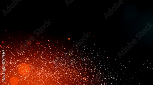 abstract orange background