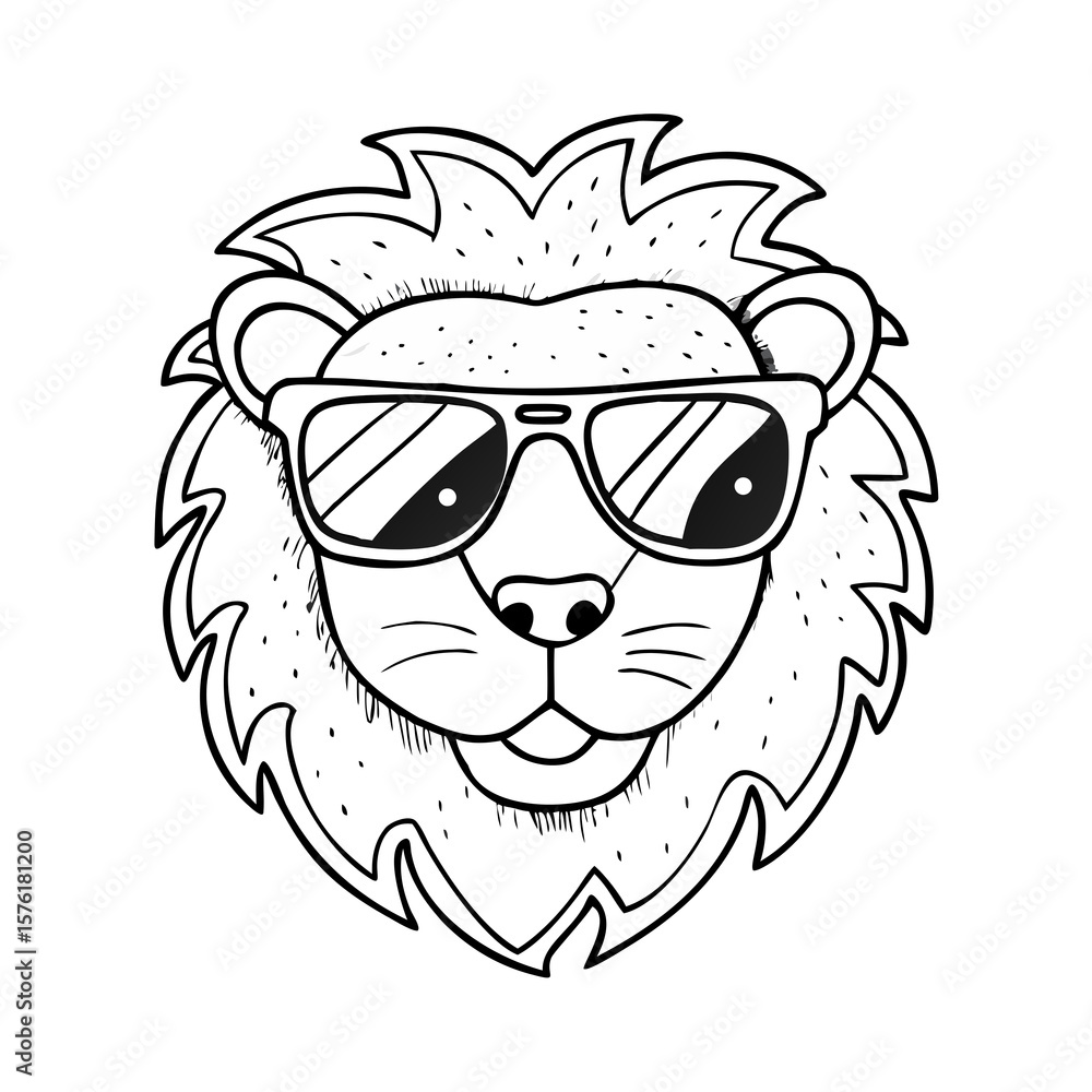 Obraz premium owl with glasses