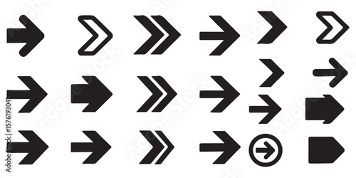 Long arrow to the Left and Right side. Long straight line arrow icon. Graphic illustration for direction symbols. Two side long arrow isolated on white background