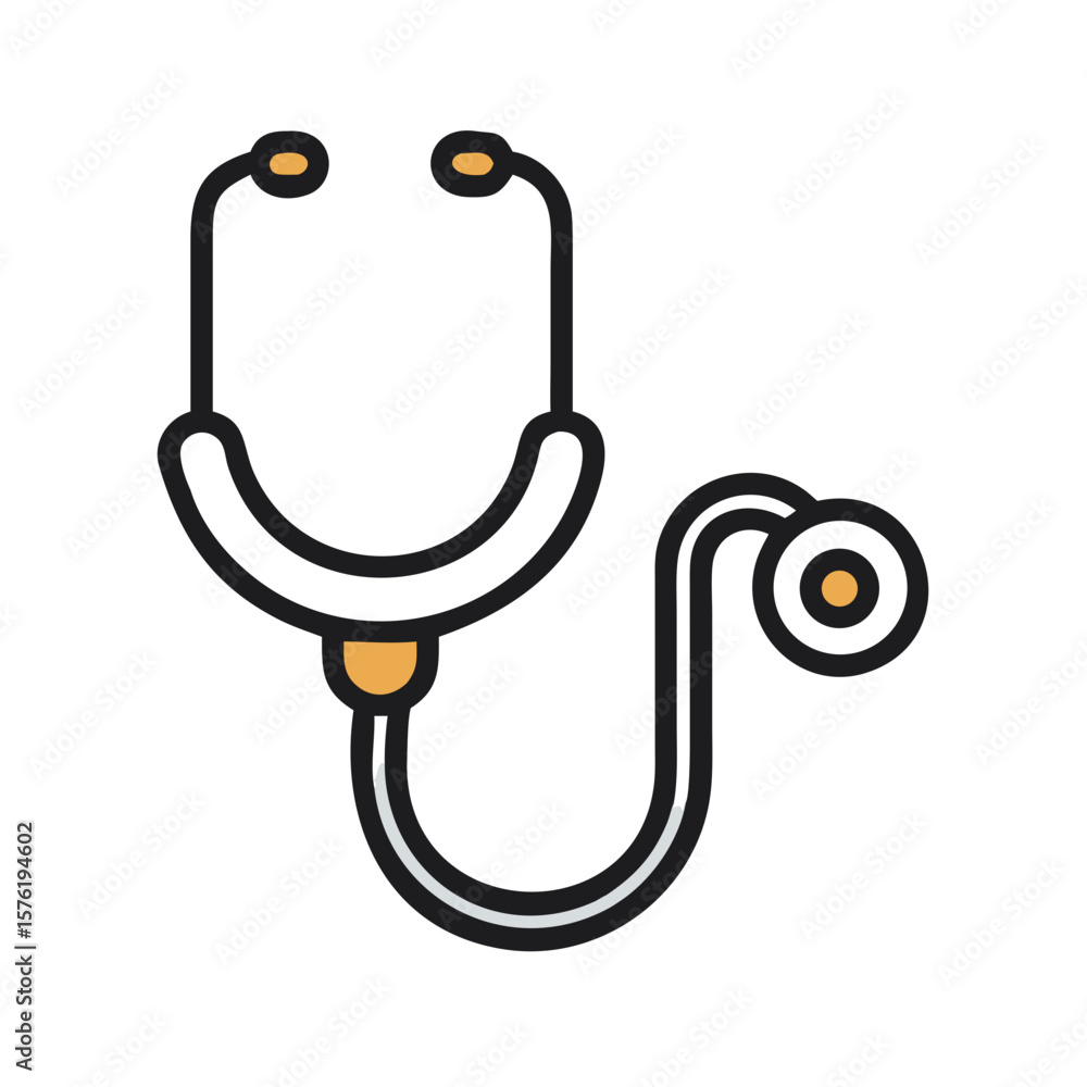 Medical healthcare line icon set. Vector pictograms of stethoscope, thermometer, syringe, pill, medicine, emergency, cross, heart, blood test, ambulance, bed, telehealth Medical healthcare line icon set. Vector pictograms of stethoscope, thermometer, syringe, pill, medicine, emergency, cross, heart, blood test, ambulance, bed, telehealth