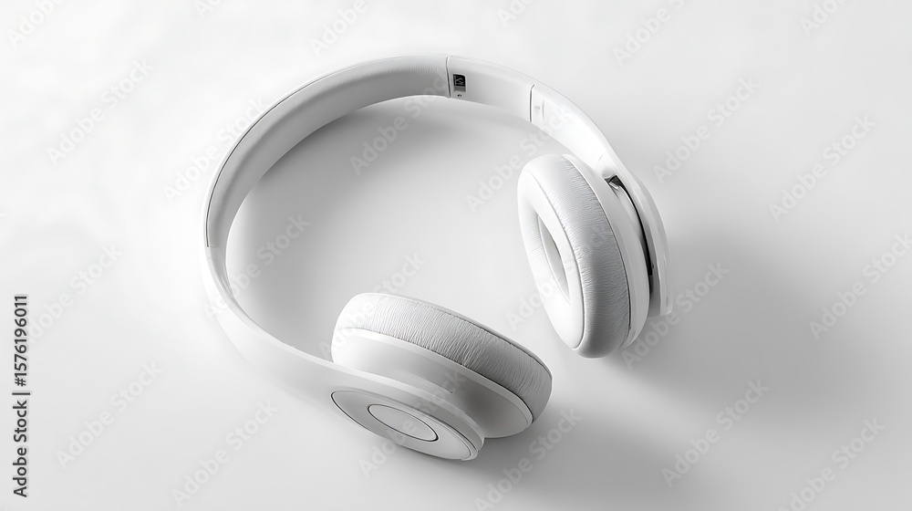 Stylish White Over Ear Headphones for Immersive Audio Experiences Stylish White Over Ear Headphones for Immersive Audio Experiences