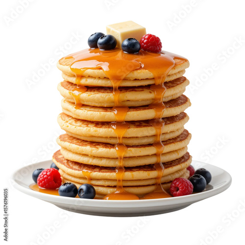 Delicious Buttermilk Pancakes Stack