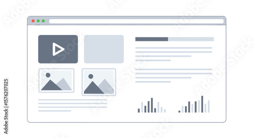 Web page design elements and content display strategies for digital platforms