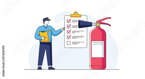 Fire safety inspection checklist for workplace preparedness and compliance