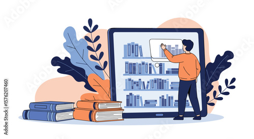Digital library exploration discover knowledge through online reading resources