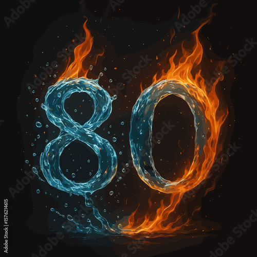 Fiery Water 80th Anniversary Design Concept