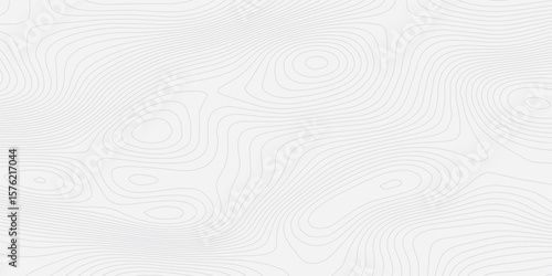 White wave paper curved reliefs abstract background, Abstract topographic contours map background, Topography map background Topographic map patterns, topography line map. Vintage outdoors style