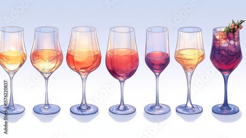 Wine Glass Guide: Color Variations