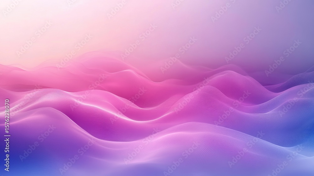 Fototapeta premium Abstract design with soft, flowing shapes.