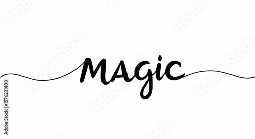 The word "Magic" in elegant handwritten font.