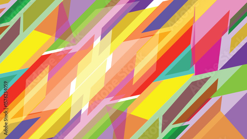 abstract geometric shape colourful background texture