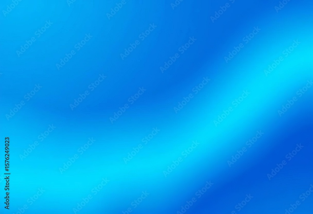 Obraz premium Abstract turquoise blue gradient background with smooth color transition, blue, graphic