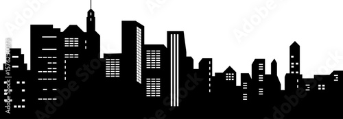 an urban silhouette
