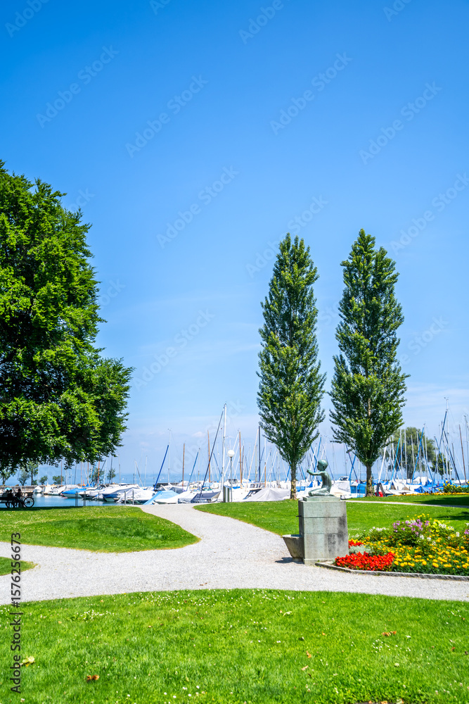 Fototapeta premium Romanshorn, Bodensee, Schweiz