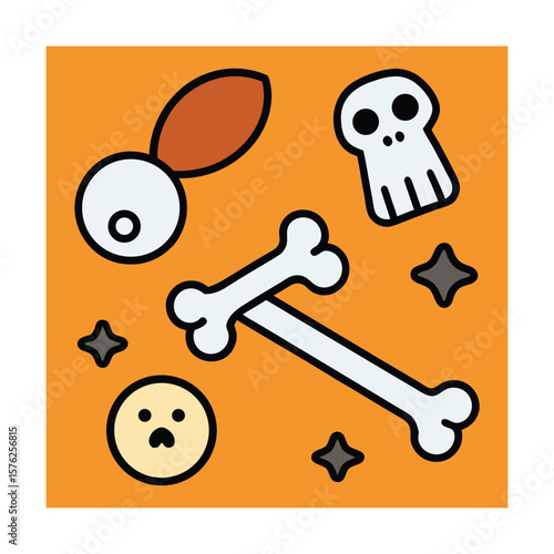 Bone skull