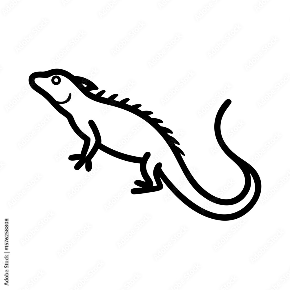 Fototapeta premium A stylized silhouette of a person walking with a cane isolated on white background silhouette