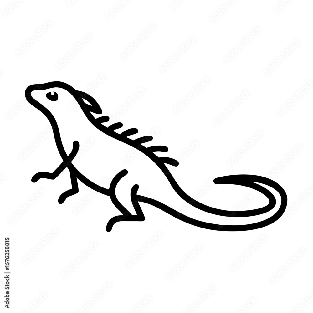 Fototapeta premium A silhouette of a male dancer in a dynamic pose isolated on white background silhouette