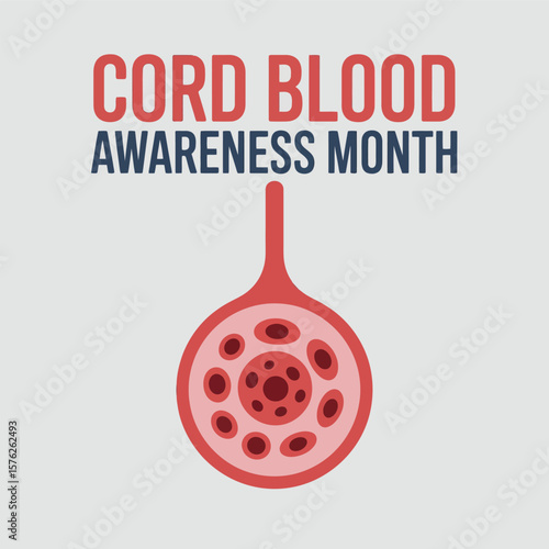 Cord Blood Awareness Month with Stem Cells Image