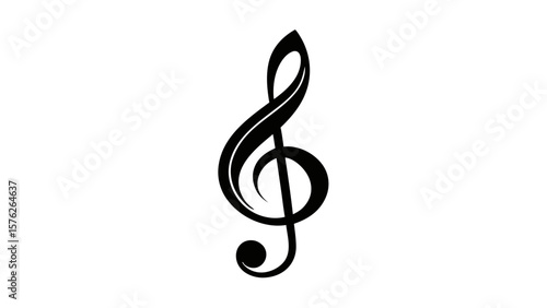 A black and white musical note with a stem. The note is a C and is the first note of the C major scale
