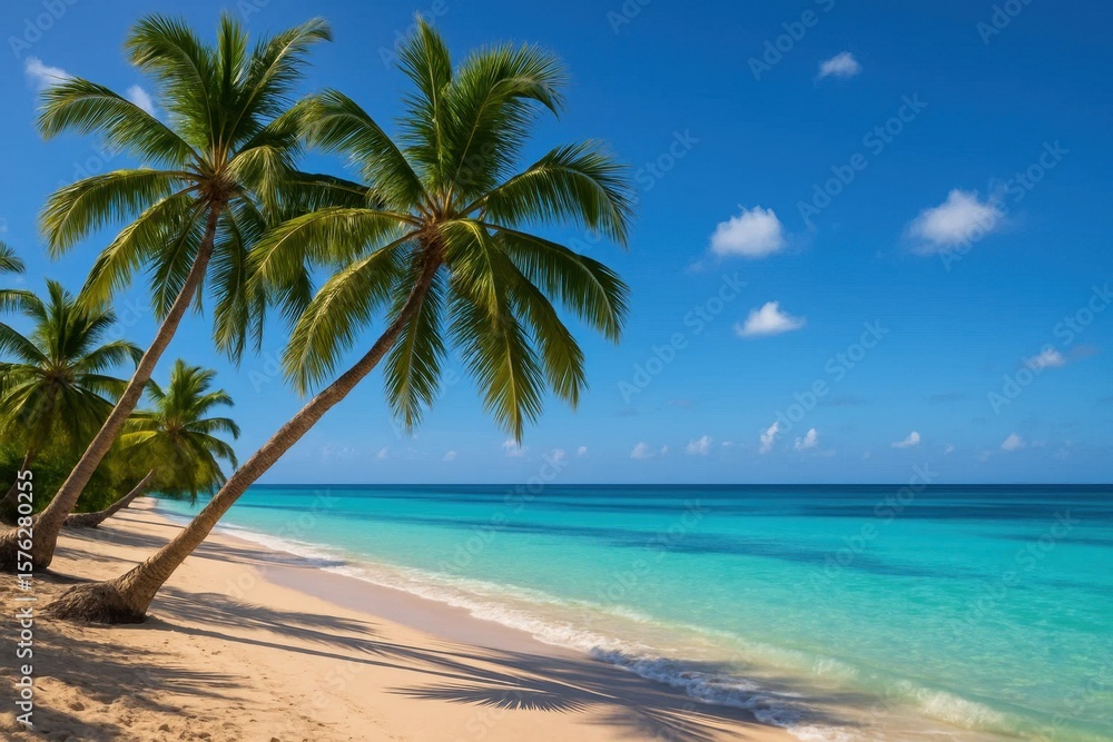 Fototapeta premium A Tropical Paradise Untouched by Human Hands