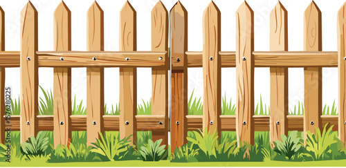 old wooden fence, weathered wood railing, farm yard garden fence, transparent background, cutout png.rustic, timber, weathered, fence, railing, background, brown, farm, clip, concepts, faded, grey, 