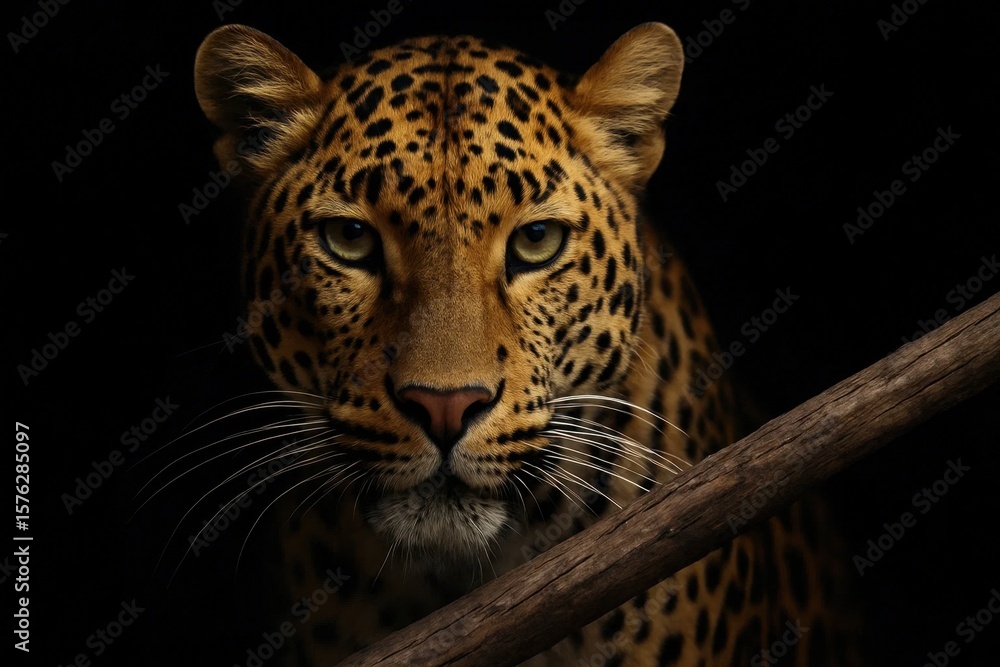 Naklejka premium A Study in Shadows and Light