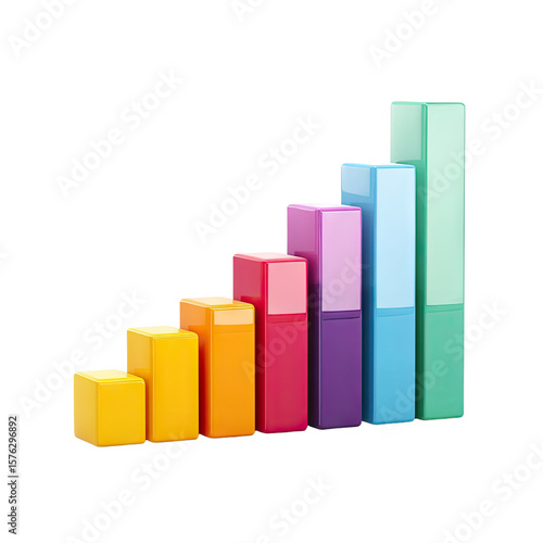 Colorful Chart Blocks Representing Data Growth and Progress in Business and Finance Analysis Free Download Colorful Chart Blocks Representing Data Growth and Progress in Business and Finance Analysis - GFXLoad