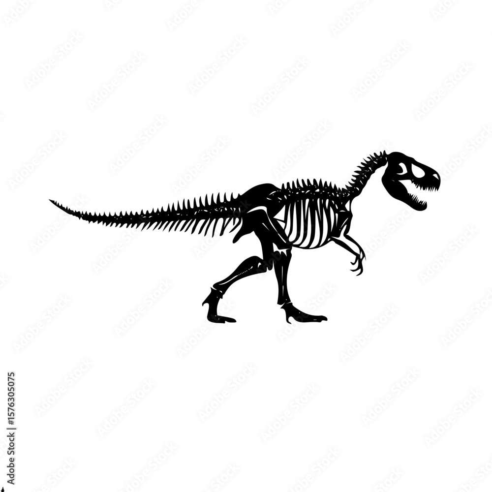 Fototapeta premium t rex skeleton