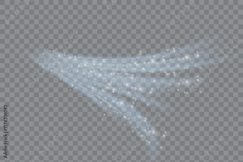 Stream of fresh wind png. Imitation of the exit of cold air from the air conditioner.