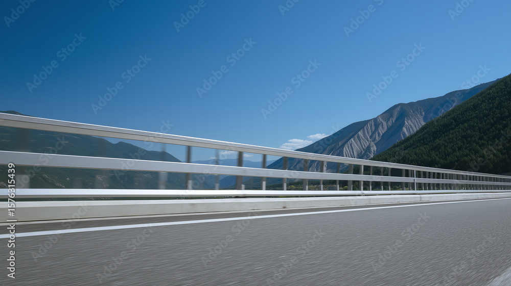 Fototapeta premium highway road in the mountains