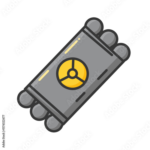 Uranium Fuel Rod Icon