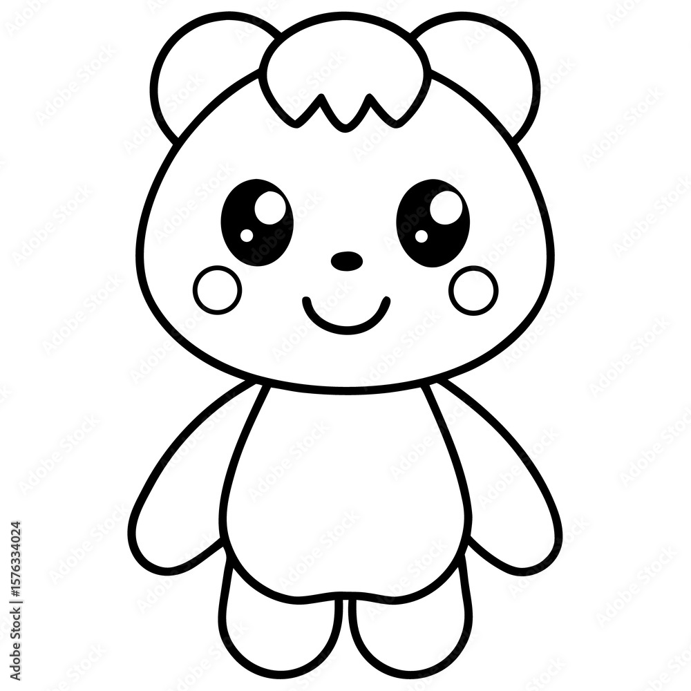 Obraz premium little princess isolated on transparent background, Cute queen illustration