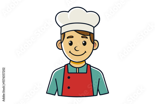 Chef Avatar: A friendly chef, dressed in a chef's hat and apron, embodies culinary expertise. Perfect for menus, cooking classes, or any culinary-related project.