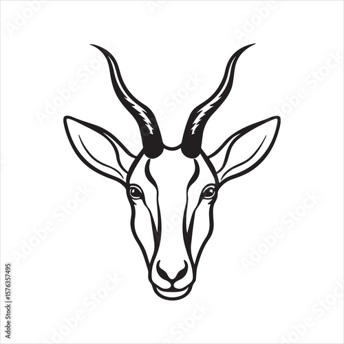 Horned Grace: The Strength and Elegance of the Roan Antelope