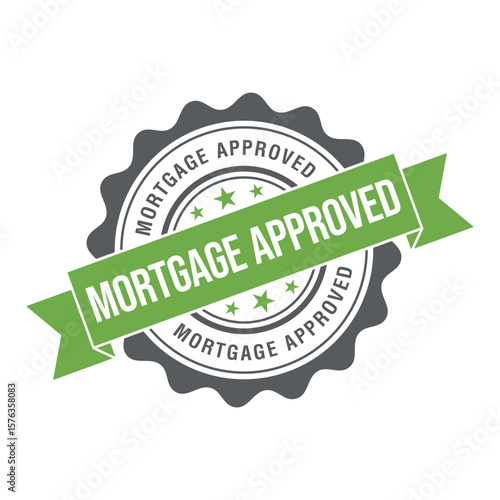 Mortgage Approved Letter Rubber Stamp Template