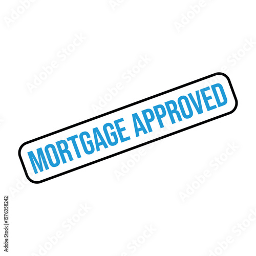 Mortgage Approved Letter Rubber Stamp Template