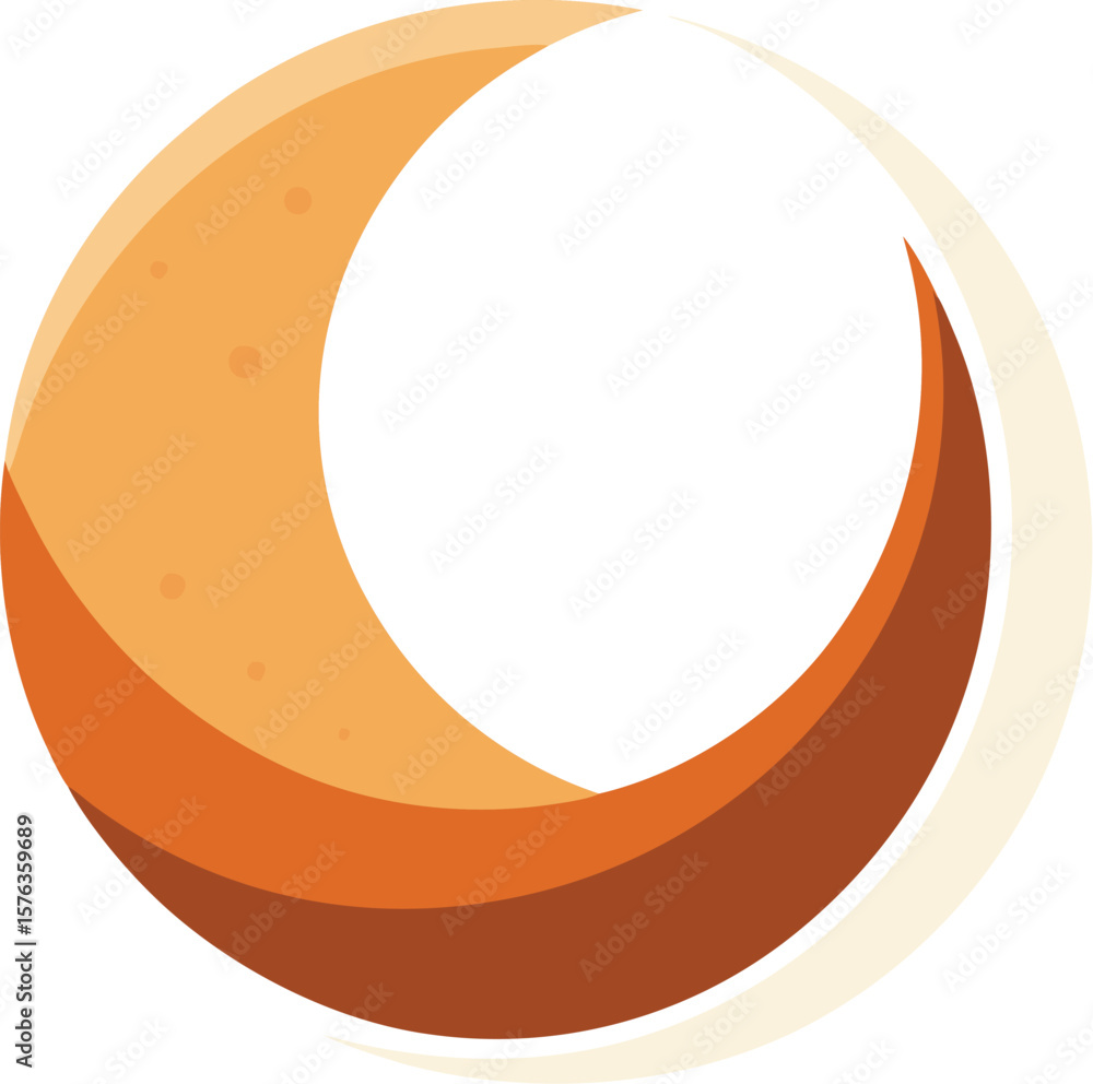 vector illustration of a slice of orange vector illustration of a slice of orange