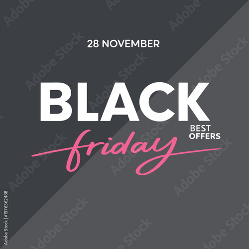 Black friday sale november 28th with best offers announcement