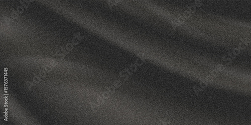 Dark gray black grainy background noise texture monochrome gradient for web banner header poster backdrop design