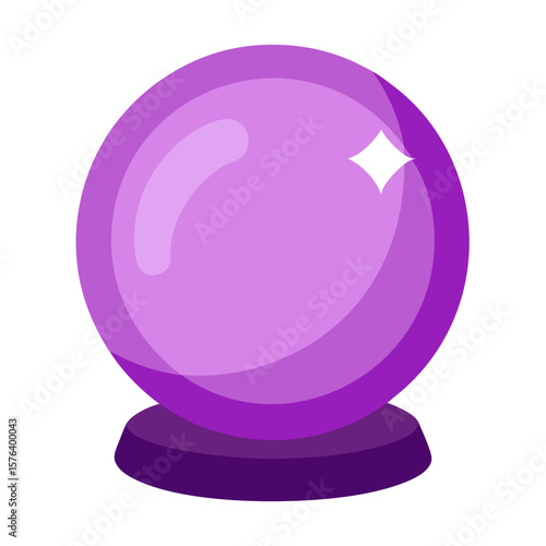 pink crystal ball